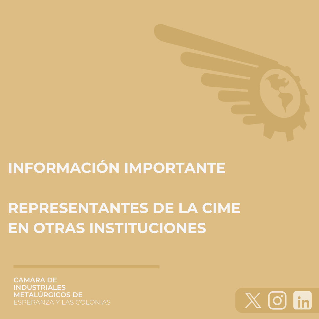 Representantes de CIME ante otras organizaciones