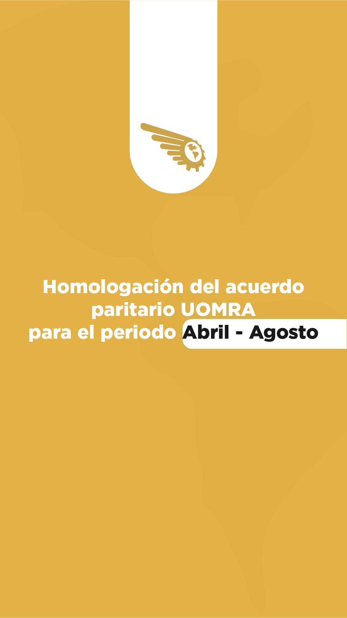 homologación abril agosto
